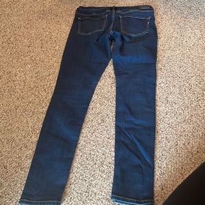 Express Jeans Stretch + legging mid rise size 8R